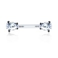 Pear Shaped CZ Intimate Piercing INT-02